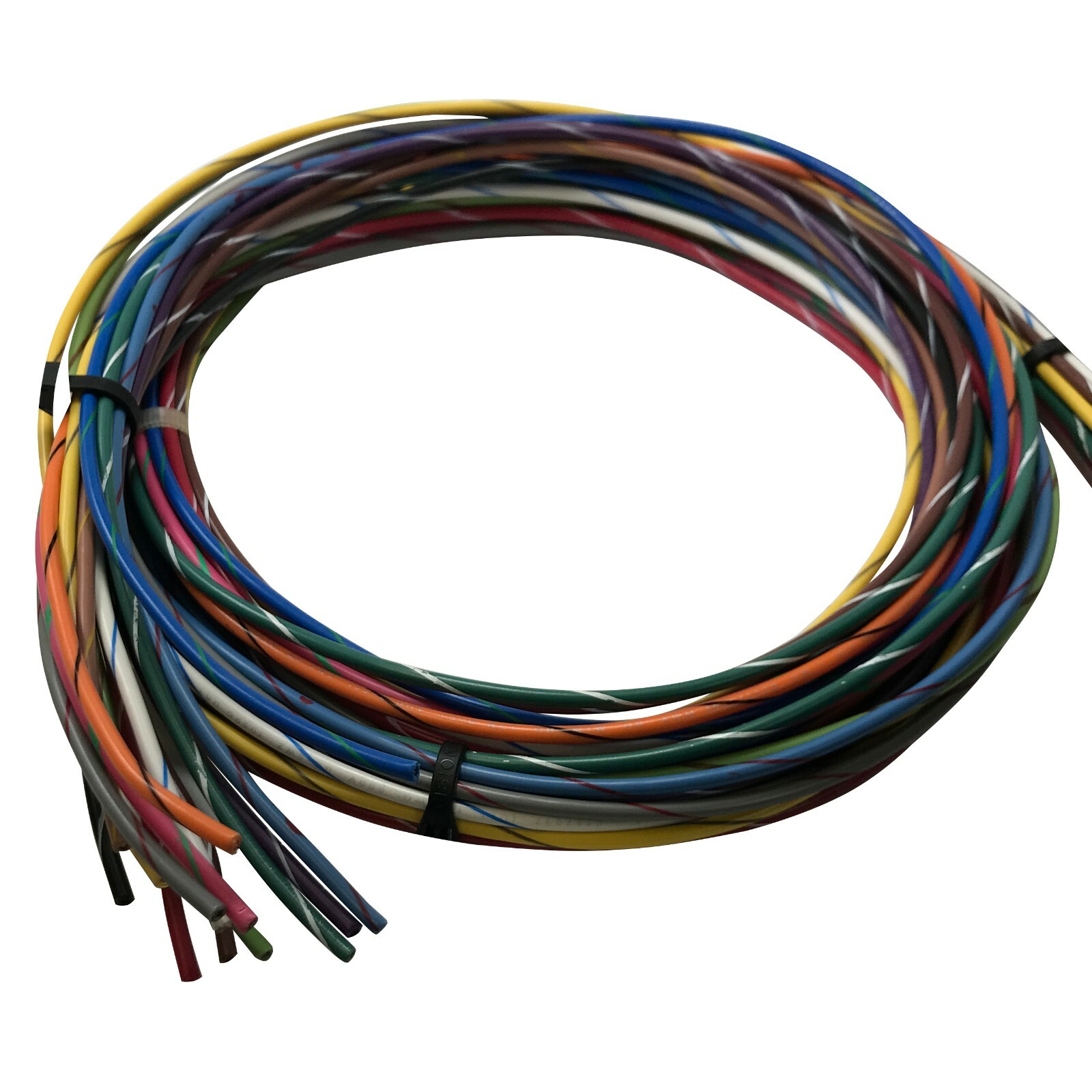 Striped Primary Wire 16 AWG Gauge 100 FT Car Boat Marine Tinned Copper 14 Colors