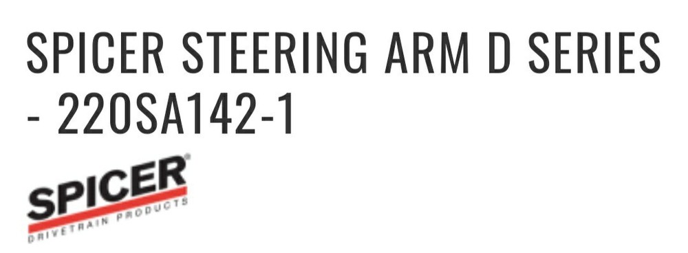 Dana Spicer 220DA141 Steering Arm