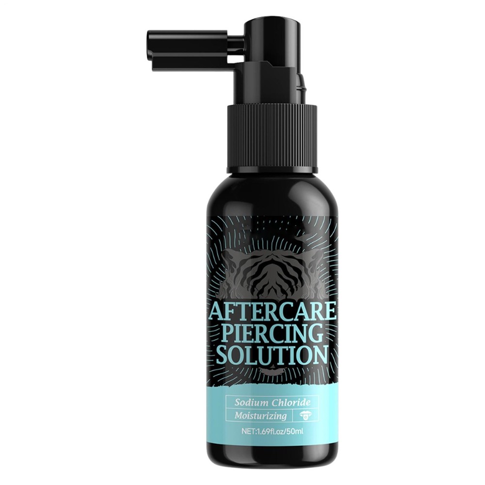 Piercing Aftercare Spray 50ml Piercing Cleaning Solution - For All Body Piercing