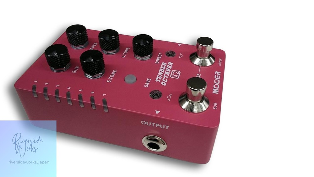 MOOER TENDER OCTAVER Octave Effect Pedal x2 JP