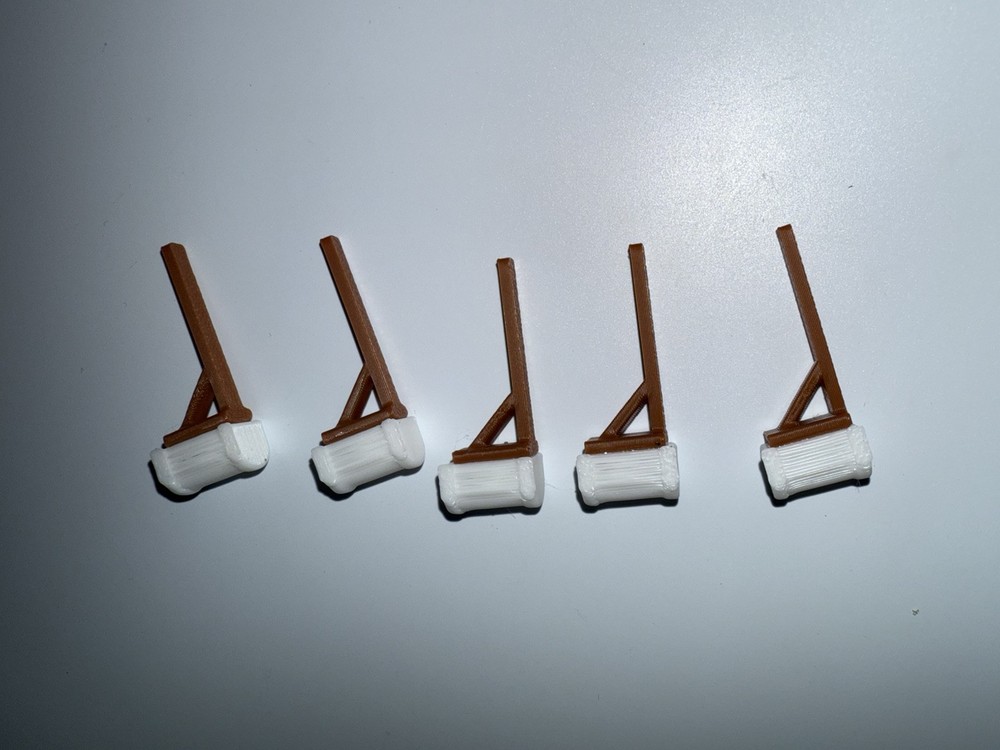 1:48 O Gauge Mail box - White