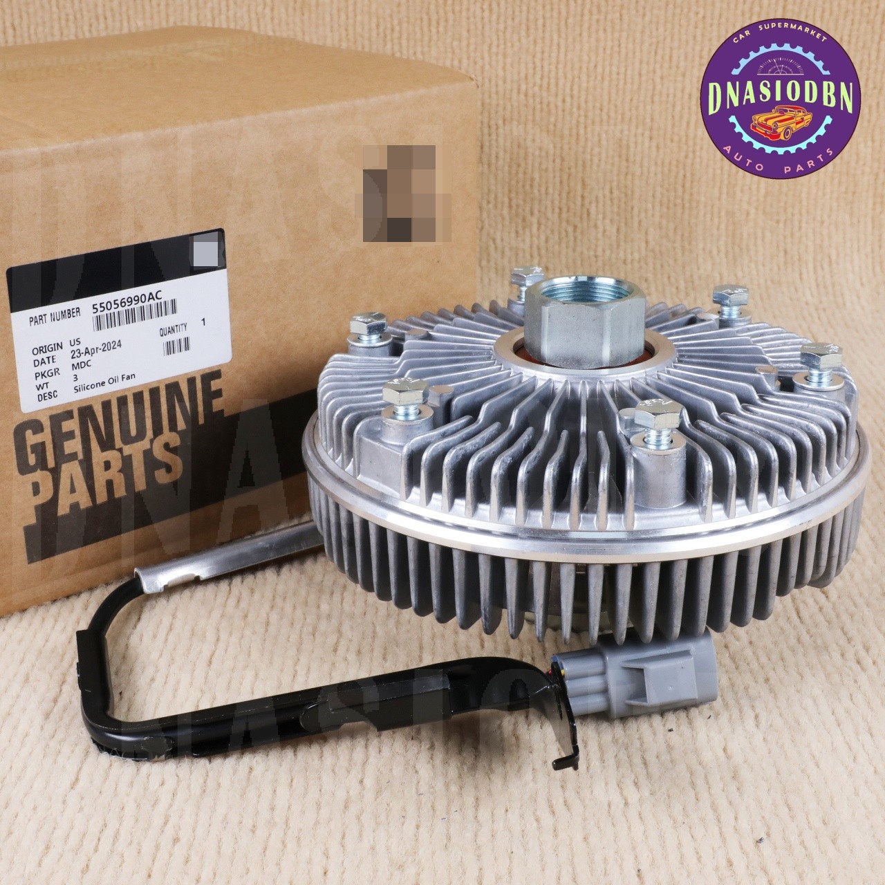 OEM 55056990AC Cooling Fan Clutch For 2004-2010 Ram 2500 Cummins Diesel 5.9L