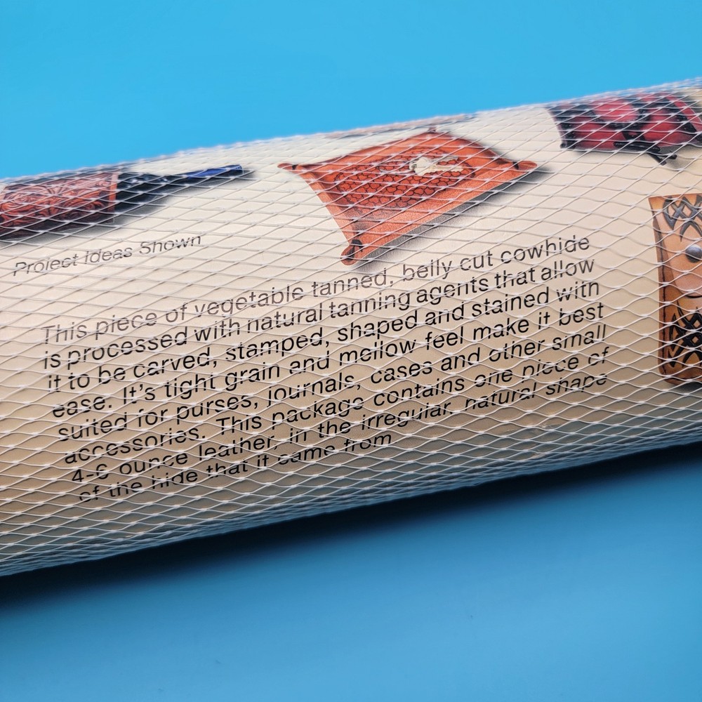 Realeather Crafts Premium Tooling Leather New In Package.