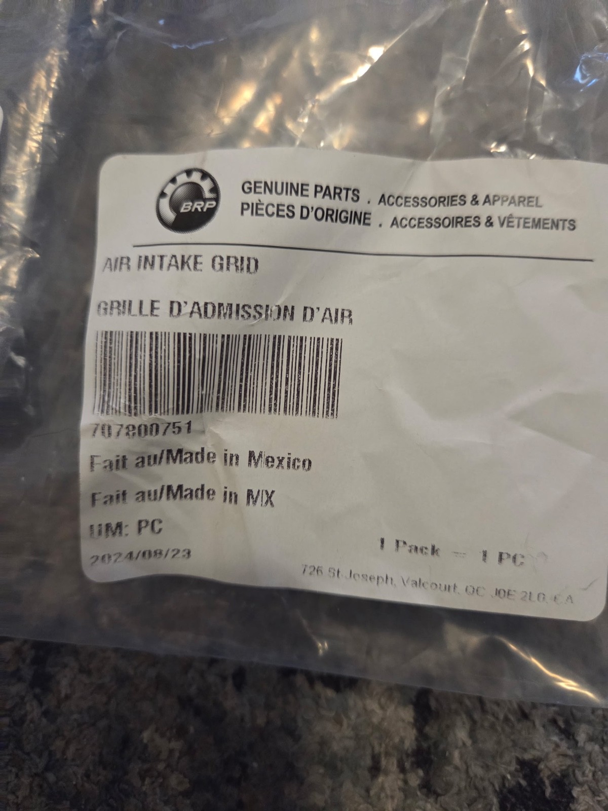 Air Intake Grid - 2023 Can-Am Commander Max XT 1000R