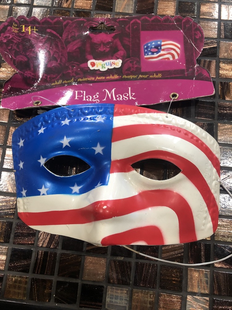 Disguise Flag Mask Ages 14+