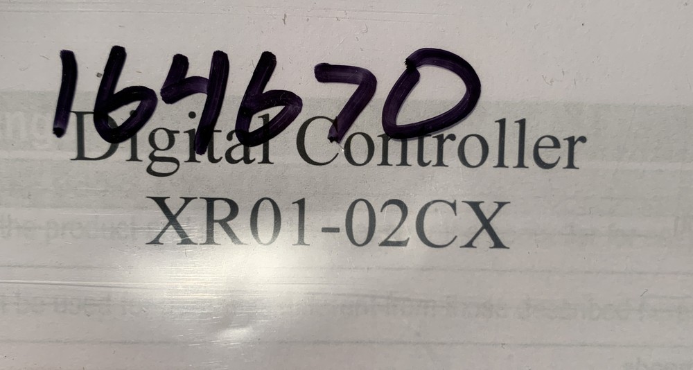 Emerson Digital Controller XR01-02CX