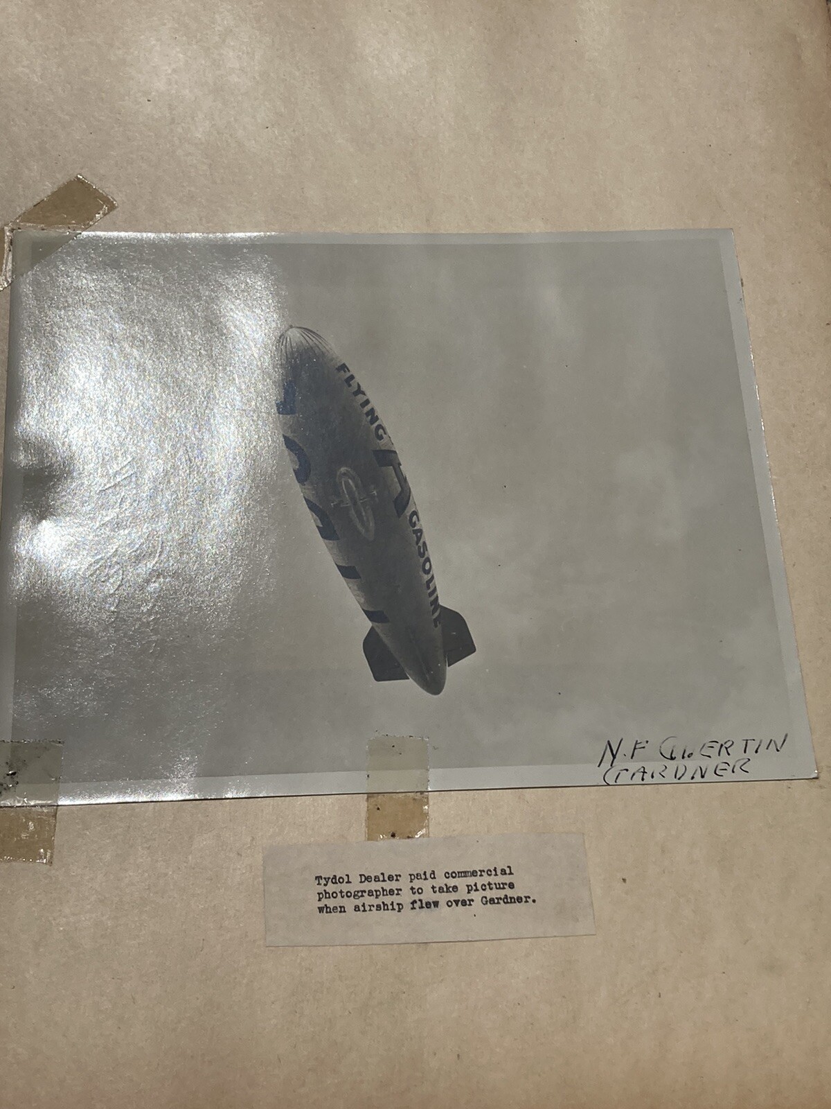 1940’s TYDOL Oil Airship Scrapbook From Oil Company *RARE*