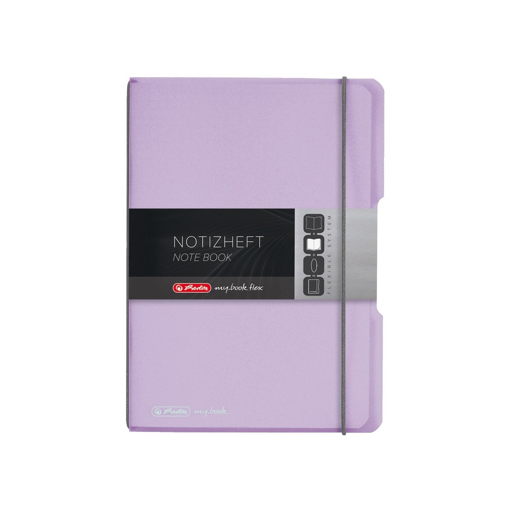 Herlitz My.Book Flex A5 Squared Notebook - Lilac