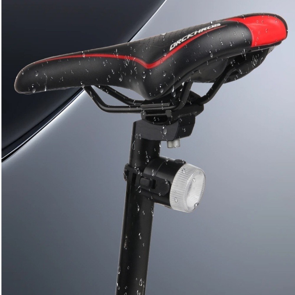 COB LED Bicycle Tail Light Rechargeable Type C Waterproof with Quick Strap