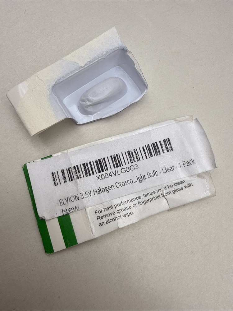 Elvion Replacement Lamp 3.5V Halogen Light Bulb Clear *READ...