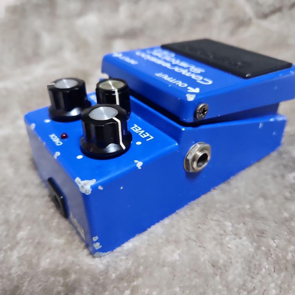 BOSS CS-2 Compression Sustainer Guitar Effects Pedal used