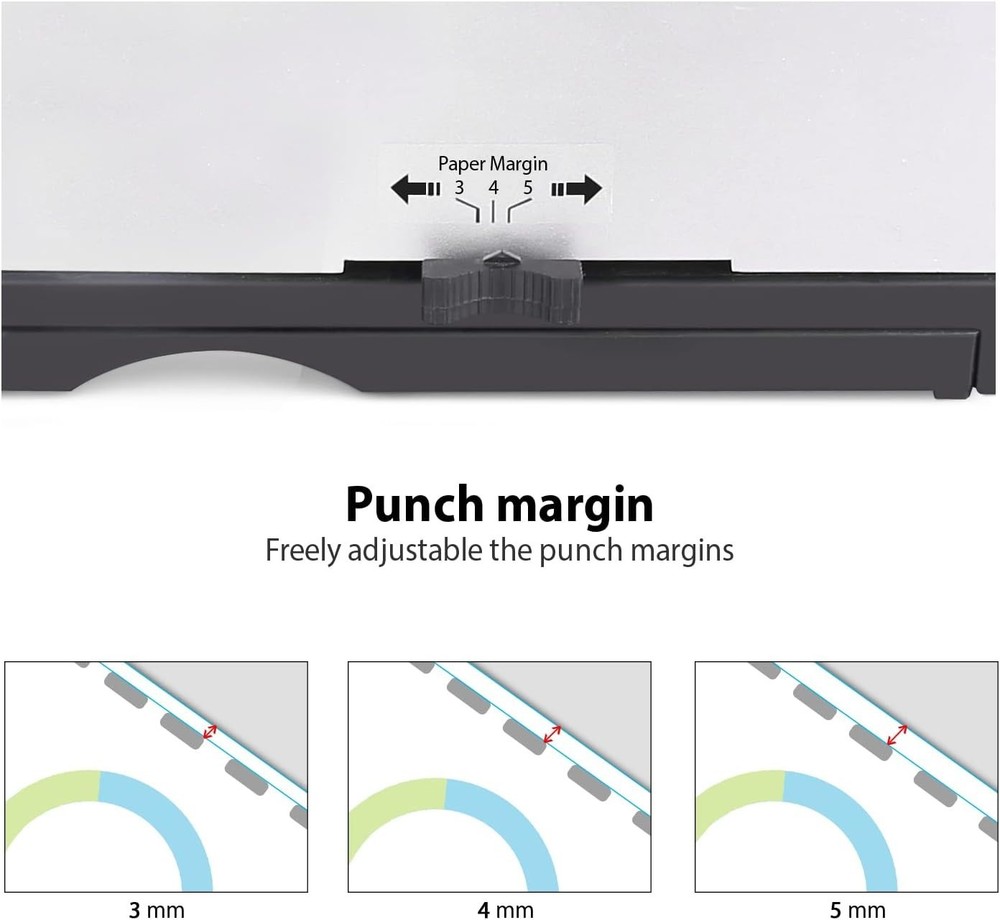 Durable 21-Hole Comb Binder for A4 & Letter Size - Efficient Document Binding