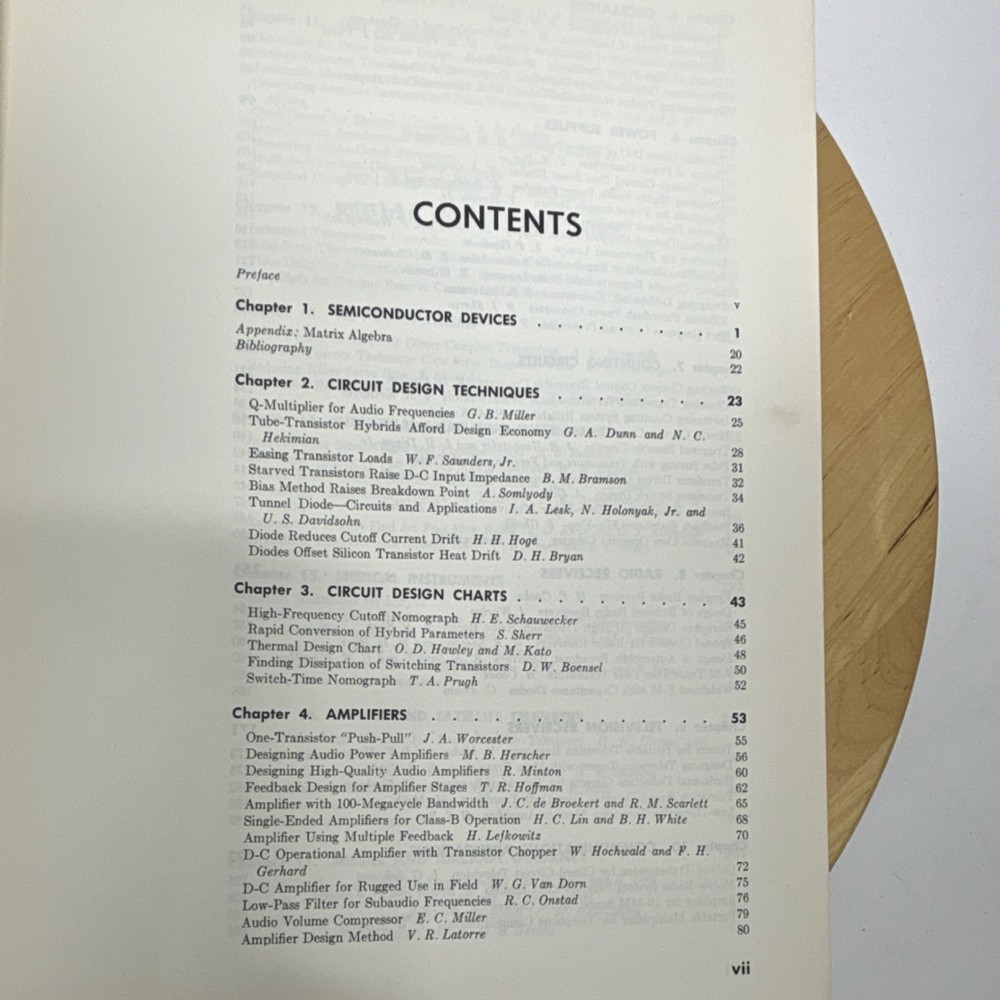 McGraw-Hill Design Manual for Transistor Circuits Hardcover