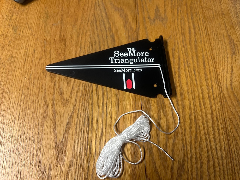 SeeMore Triangulator - Green Reading Skills Training Aid