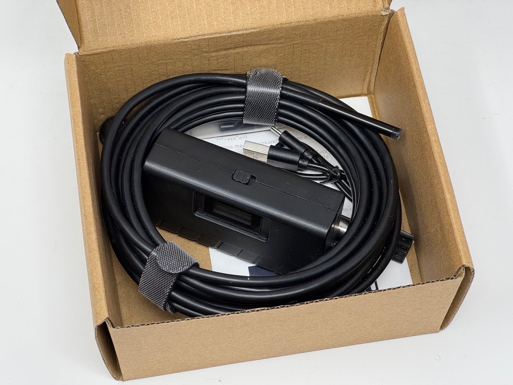 Crowndy Wireless Endoscope WiFi Borescope 1080P Camera 16.5ft iOS Android IP68