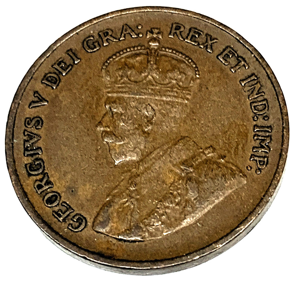 # C2114 CANADA COIN, ONE CENT 1935