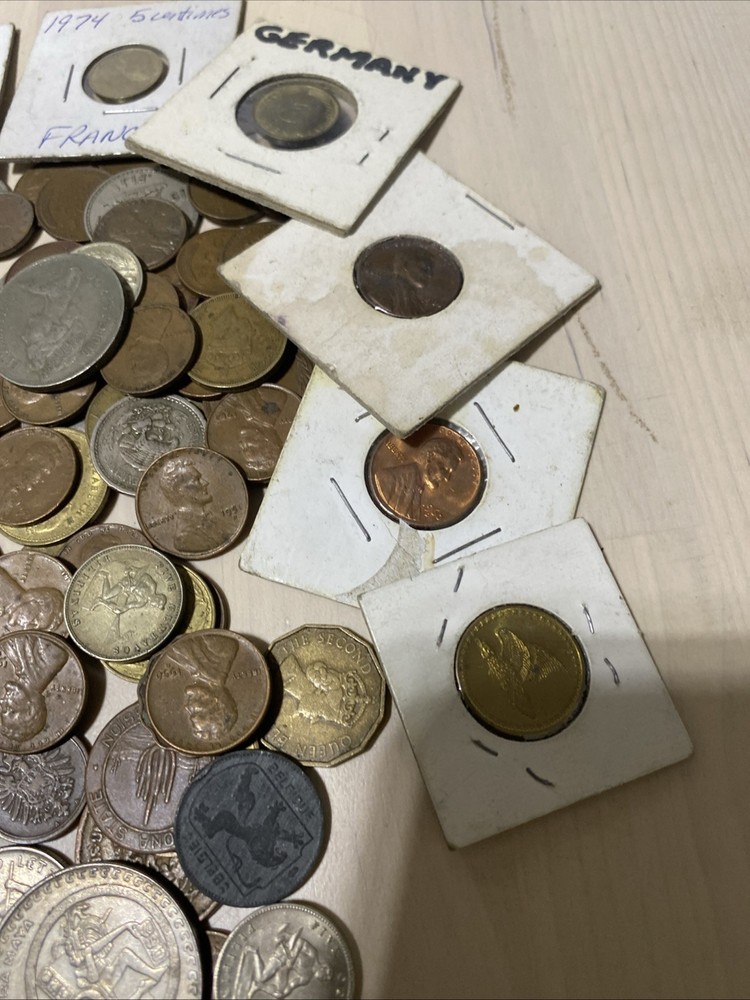 Old Coin Lot US And Foreign