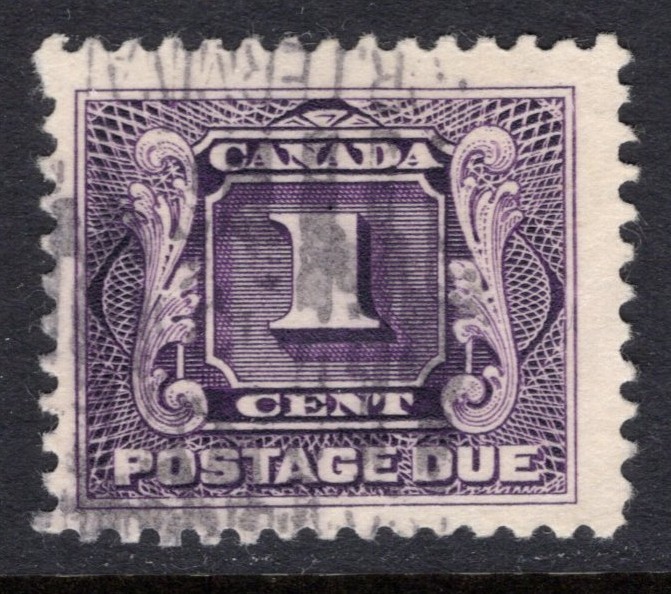 Canada Scott J1 Used - CV 4.75$