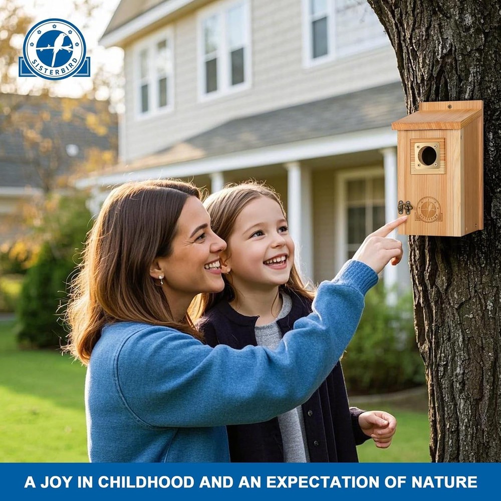 Bluebird House DIY Kit - 2 Pack Cedar Birdhouse