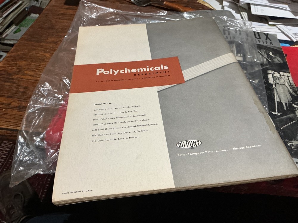 Teflon Brochure 1953: Properties, Uses, Processing Techniques