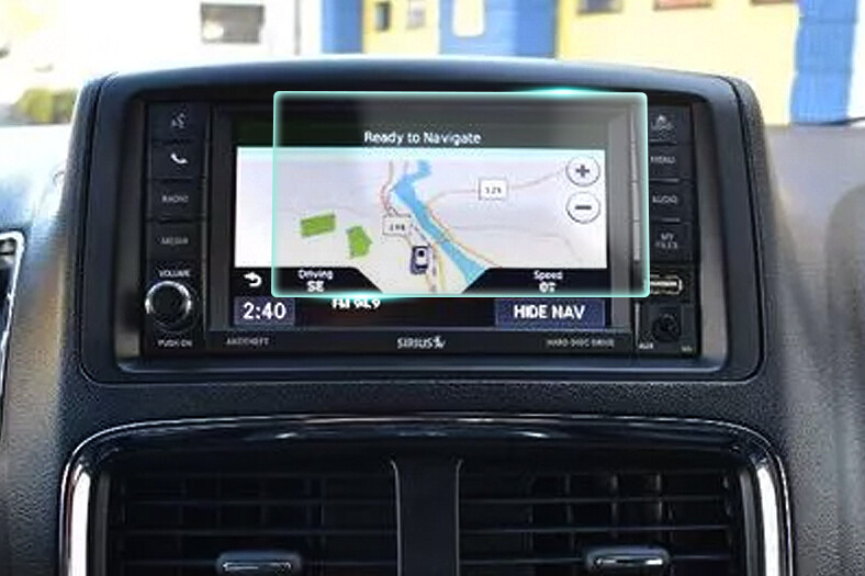 Crystal Clear Screen Protector for 2018 Dodge Grand Caravan 6.5in Navigation