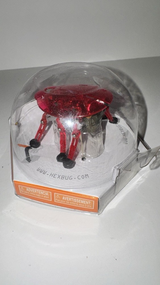 HexBug Red Pink Beetle Robotic Micropet Robot Hex Bug 401-1150