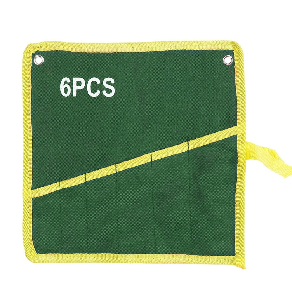MultiPocket Wrench Organizer Pouch with Handle  Durable Canvas Storage