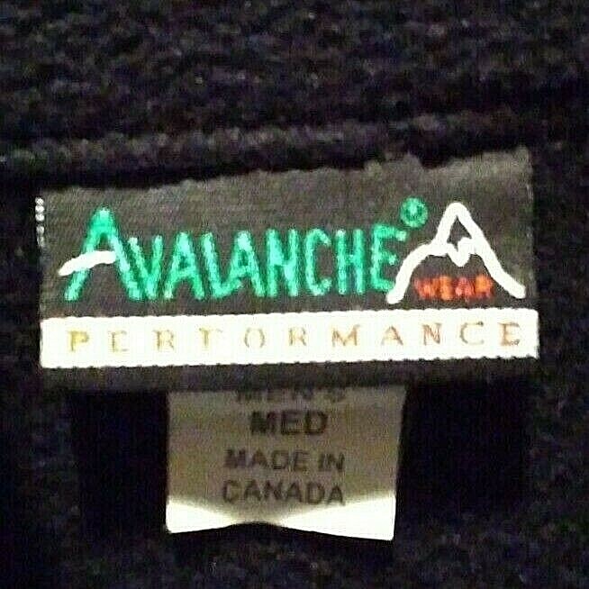 Avalanche Fleece Jacket Black-Size M