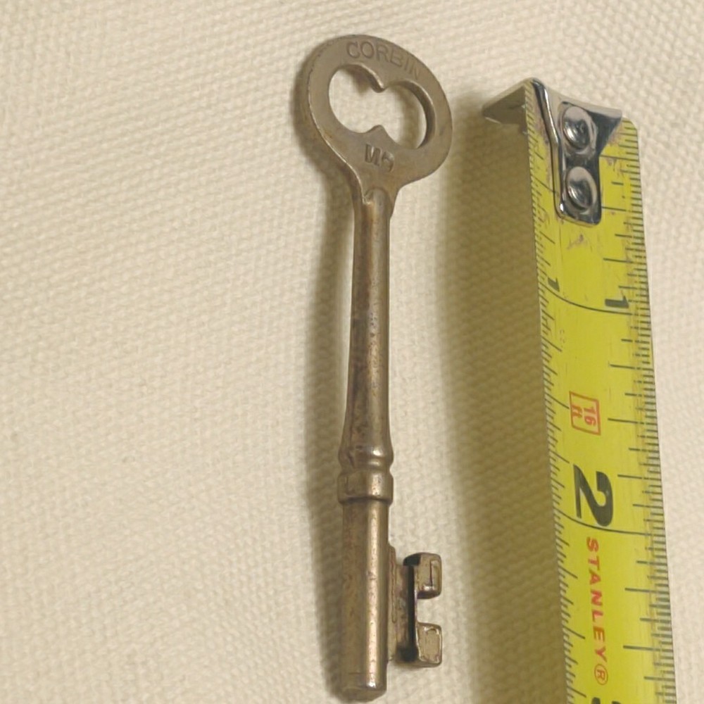 Vintage Antique Corbin Skeleton Key # M9