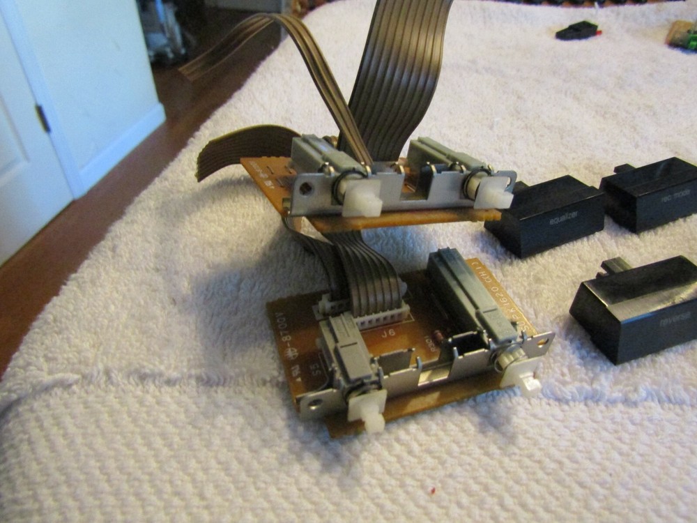 Technics SH-8038 Stereo Graphic Equalizer On Source Straight EQ Buttons & Boards