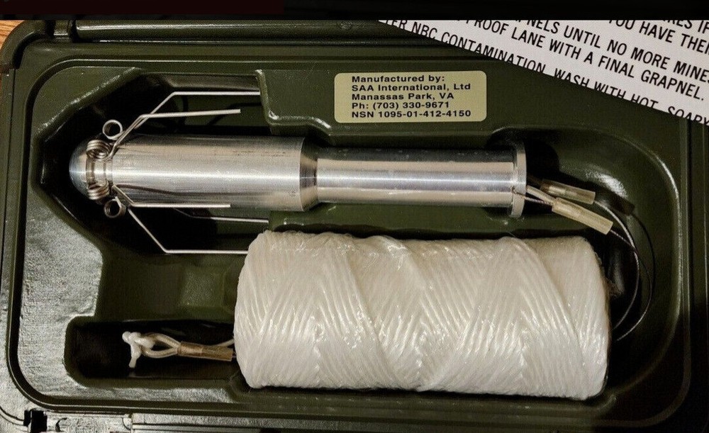 USGI Launched Grappling Hook Kit (New sealed with Instructions)- Historical💯