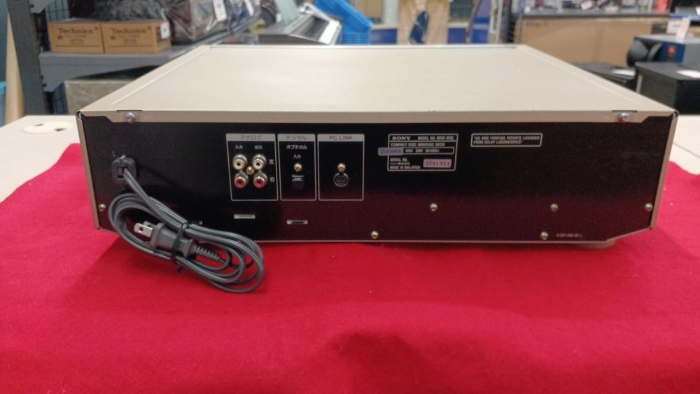 Sony MXD D5C CD MiniDisc Combo Deck Recorder Player Serviced Tested Working