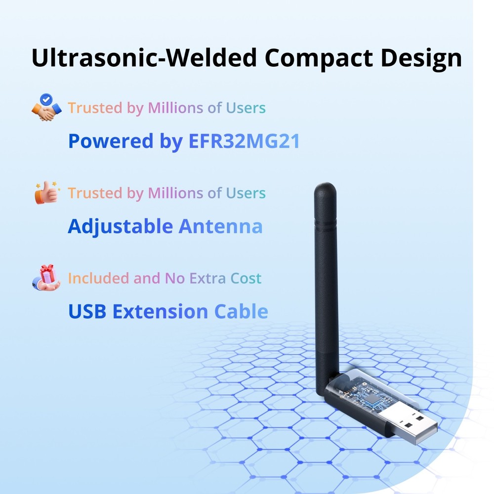 SONOFF Zigbee 3.0 Thread | Dongle Lite USB Stick for Home Assistant & Zigbee2MQT