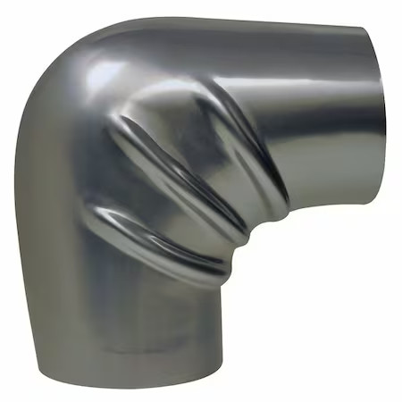Itw 26405 5-1/2" Aluminum Elbow Pipe Fitting Insulation