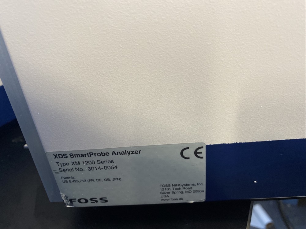 FOSS XDS Rapid Content Analyzer NIR Spectrometer Monochromator XM1000 SmartProbe