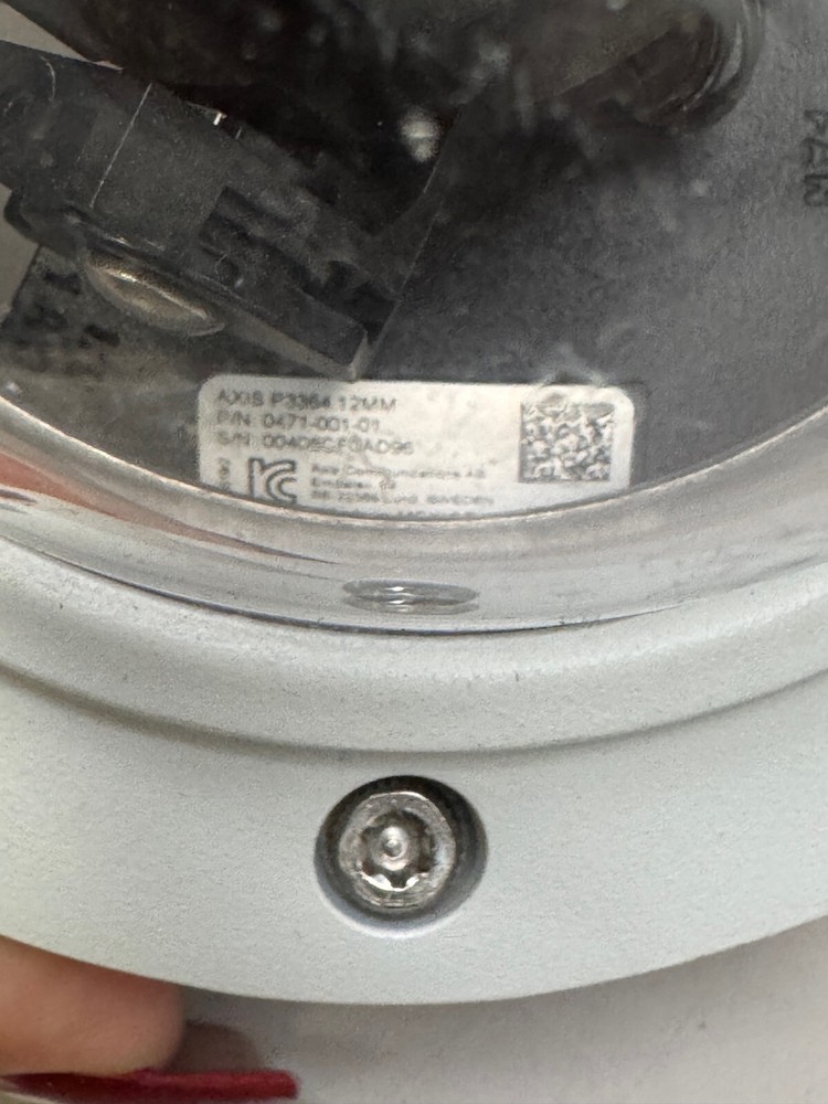 *AXIS* P3364 12MM Network Security Camera Dome