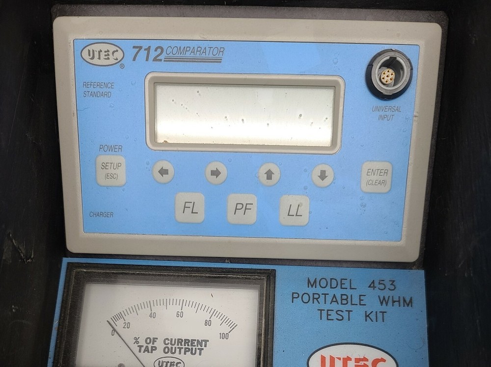 Utec Model 453 Portable WHM Test Kit & 712 COMPARATOR