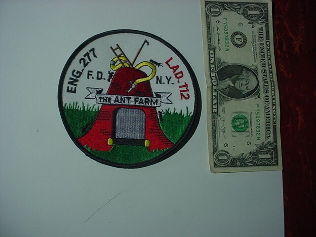 Patch - FDNY ENG 227 - LAD 112