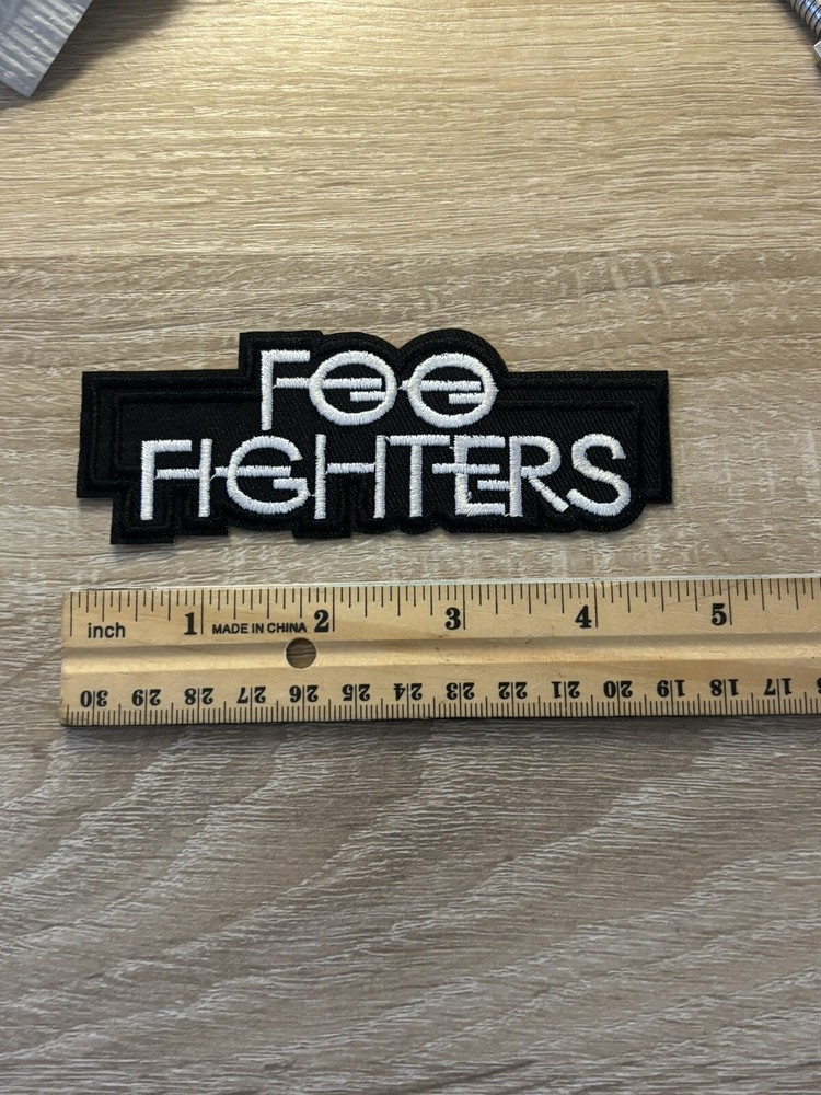Foo Fighters Band Iron On Patch