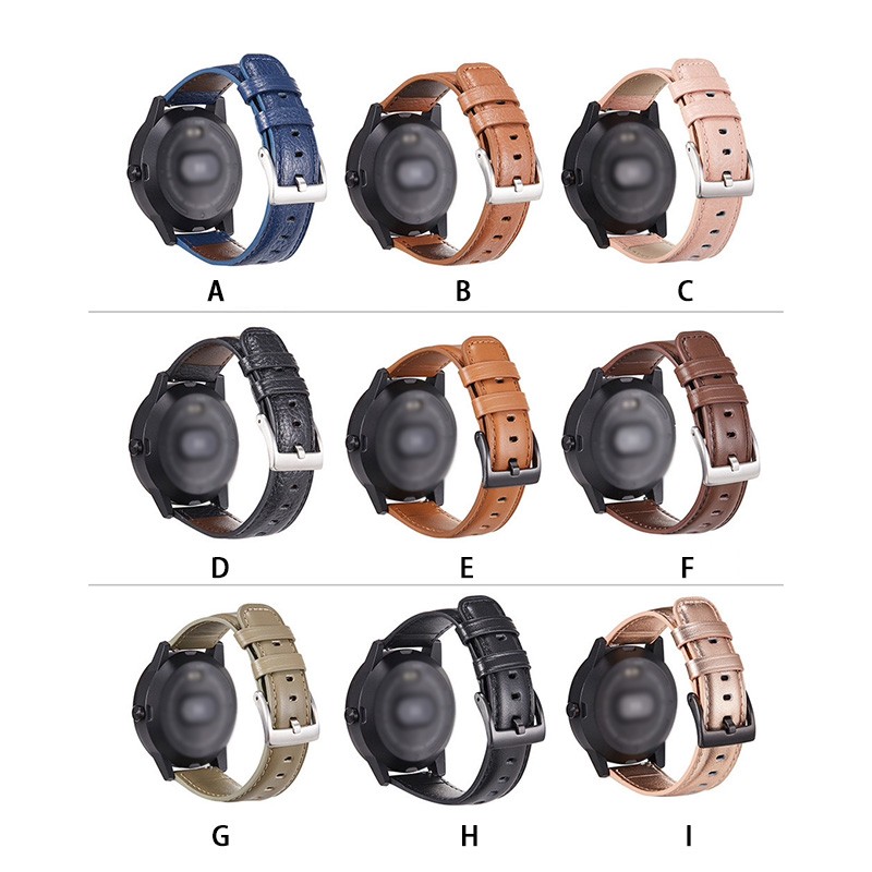 Strap Replacement For 22mm/20mm Watches Replacement Parts Lychee Lamb Pattern
