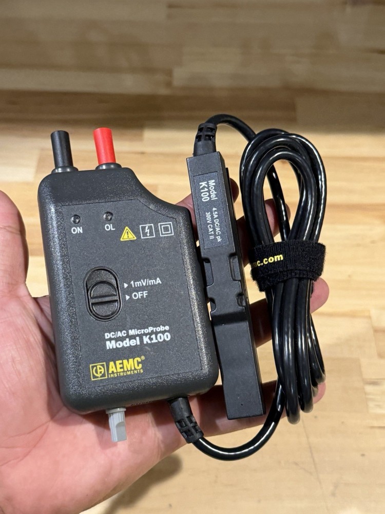 AEMC MODEL K100 DC/AC MICROPROBE (TESTED) NEW / SHIPS FAST