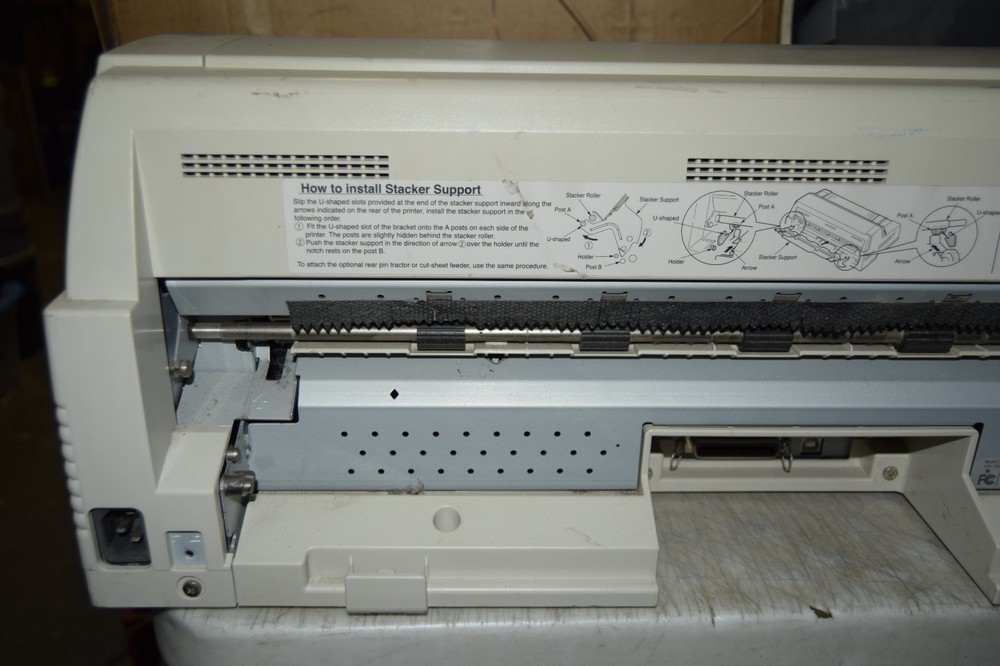 OKIDATA OKI MICROLINE 8480FB DOT MATRIX Tractor Feed PRINTER