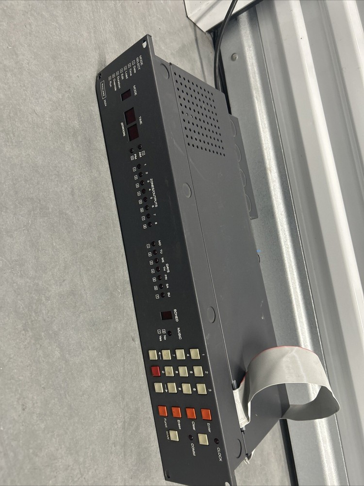 Rauland 2524 Master Clock Intercom Control System