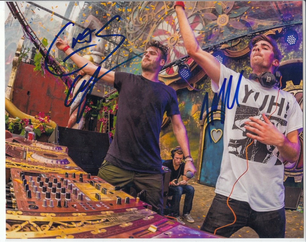 Chainsmokers Signed Autograph 8"x10" Photo