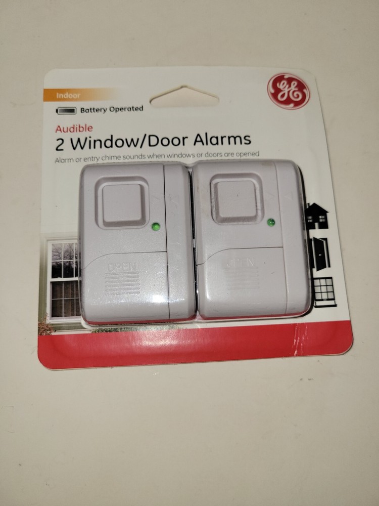 GE - 2 Indoor Window Door Alarm Sensor Model # 36019 NEW