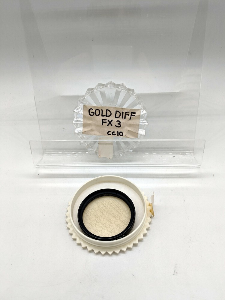 Tiffen 40.5mm Gold Diffusion FX 3 Filter MFR # 405GDFX3