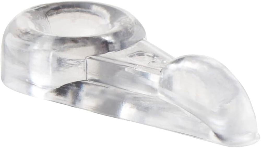 8 Pack Clear Doorstop Flush Panel Clips For Storm And Screen Doors