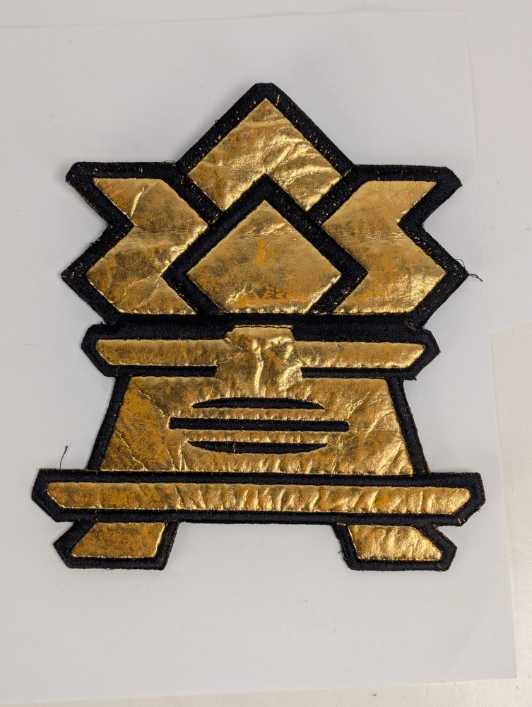 Original 2011 Power Rangers Super Samurai Screen Used Large Jacket Emblem Patch