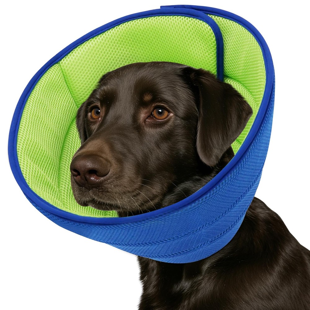 Soft Dog Cone Collar Alternative - Adjustable Comfy Cones for Large/Medium/Sm...