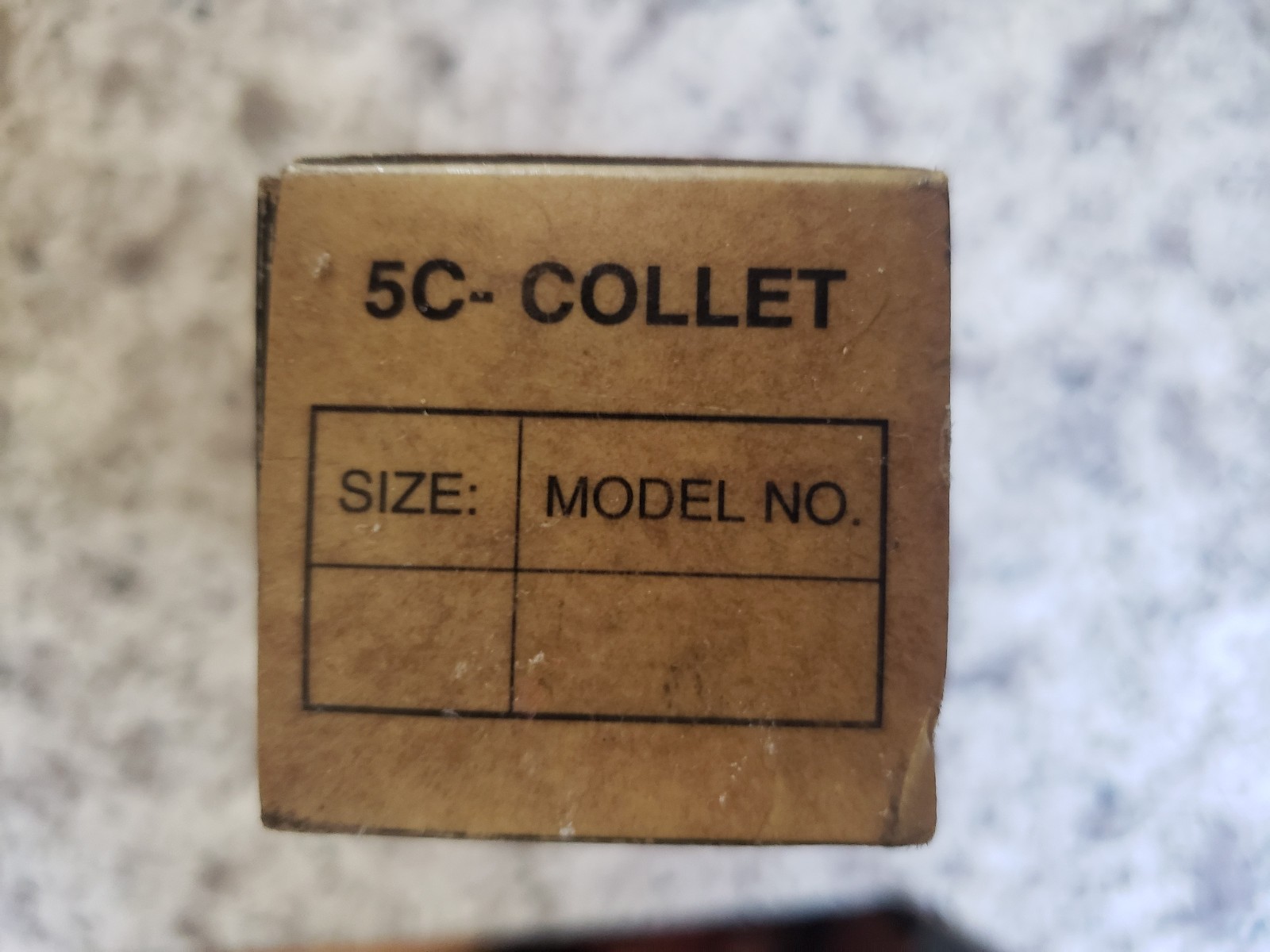 32 MHC 5C Collet Set Fractional 1/16" to 1 -1/16" W/ Internal Threads
